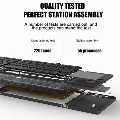 Portable Folding Wireless Keyboard For Z Fold Series - Odin case